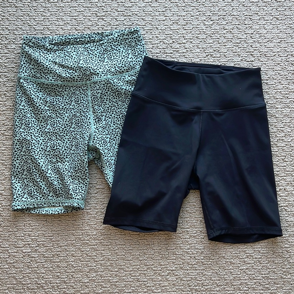 2 Pairs of Biker Shorts